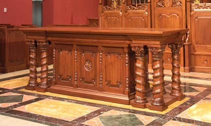 Classical Wooden Altar